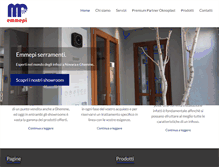 Tablet Screenshot of emmepi-novara.net